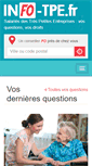 Mobile Screenshot of info-tpe.fr